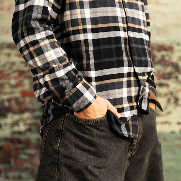 Tommy Jeans - Zwart-Witte Classic Check hemd