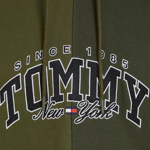 Tommy Jeans - Groene Varsity hoodie
