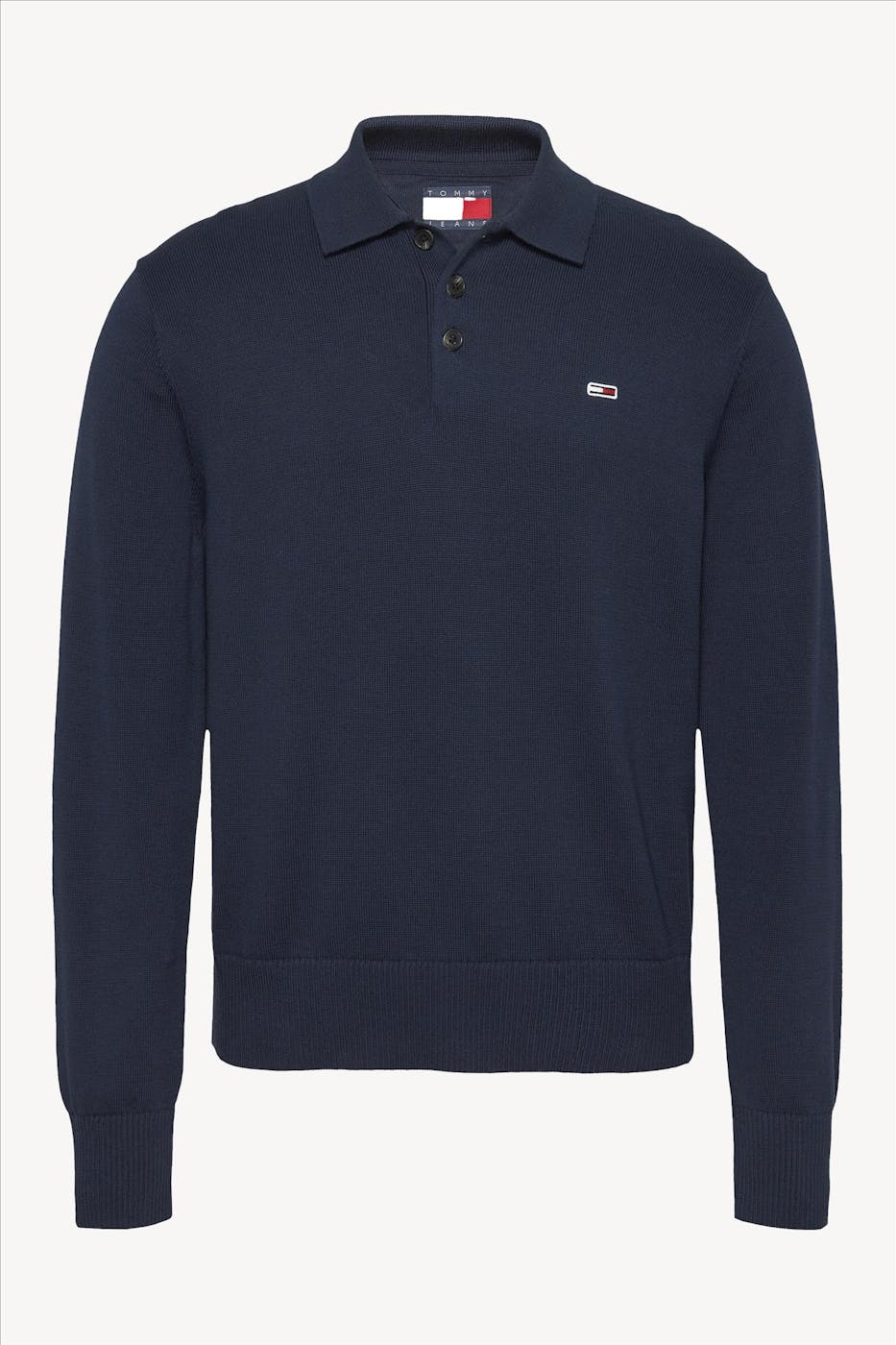 Tommy Jeans - Donkerblauwe Essential polotrui