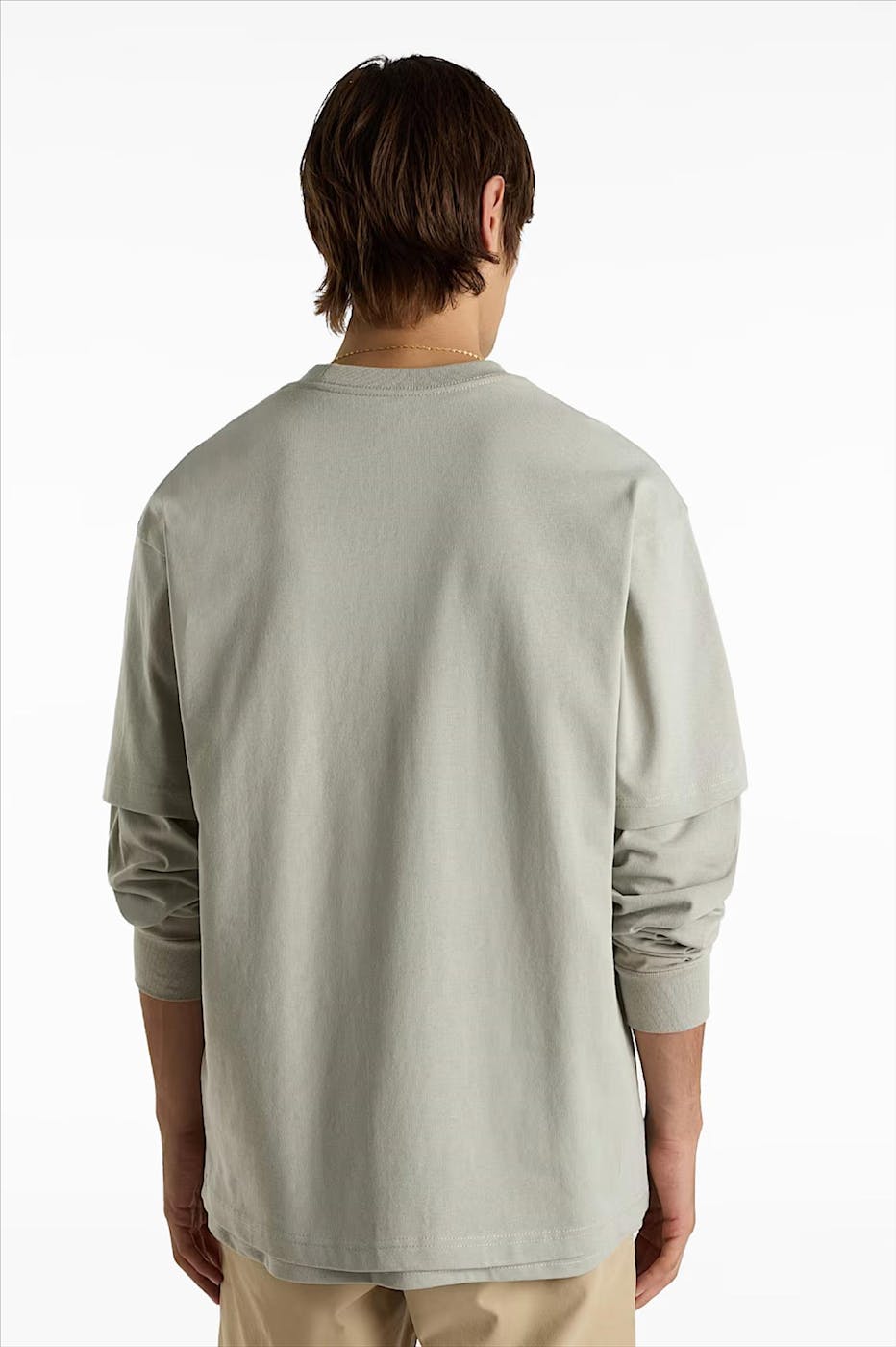 Vans  - Grijsbeige Salton T-shirt