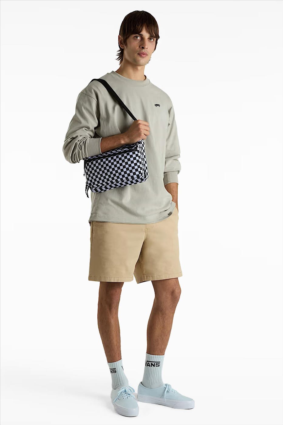 Vans - Grijsbeige Salton T-shirt