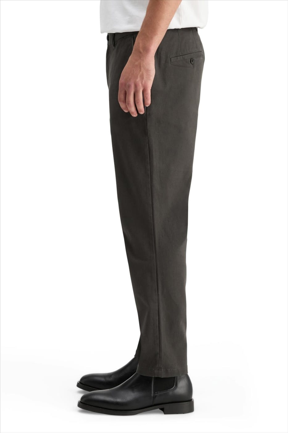 Scotch & Soda - Donkergrijze The Drift chino