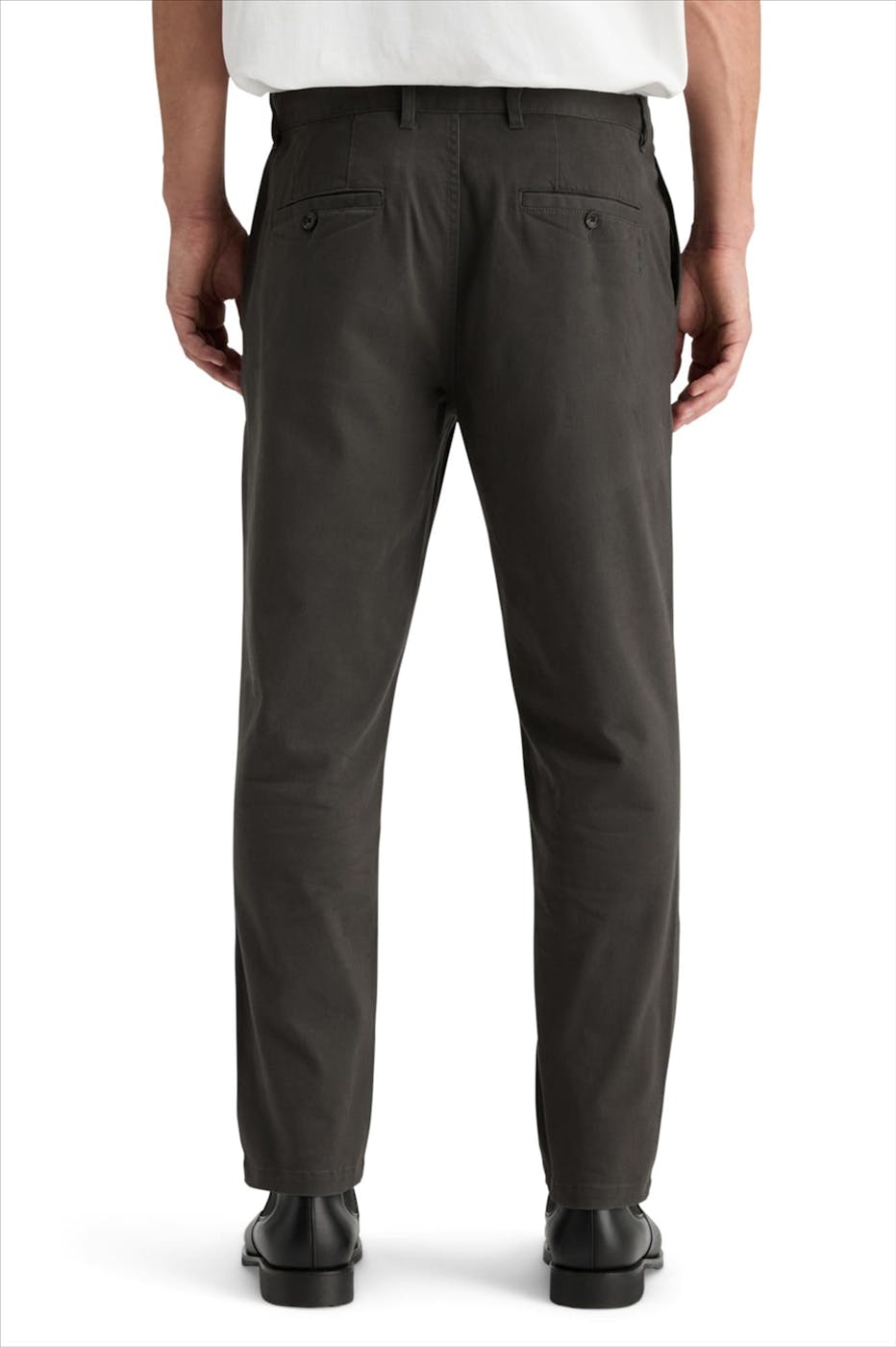 Scotch & Soda - Donkergrijze The Drift chino