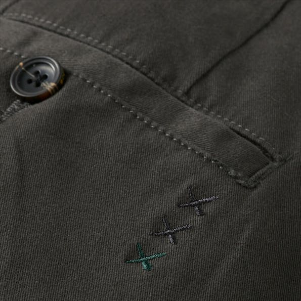 Scotch & Soda - Donkergrijze The Drift chino