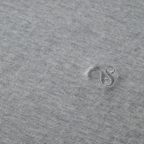 Scotch & Soda - Grijze Essential Logo T-shirt