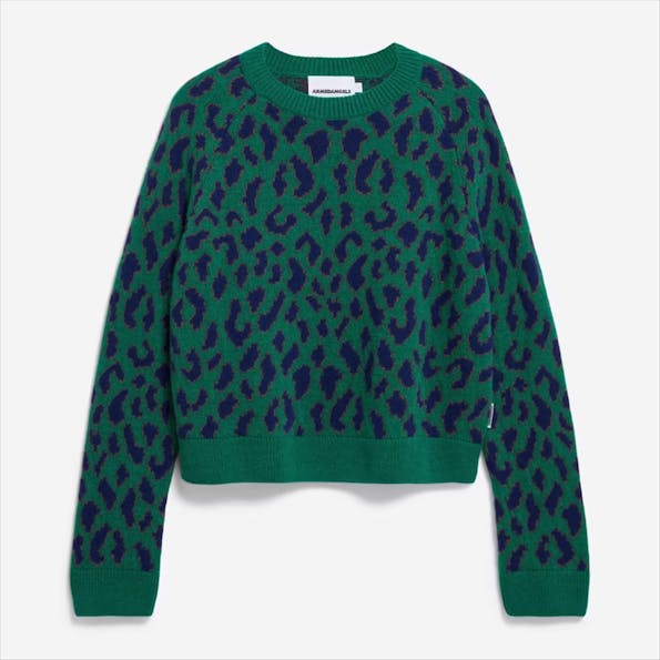 Armed Angels - Groene Diliriaa Leopaa trui