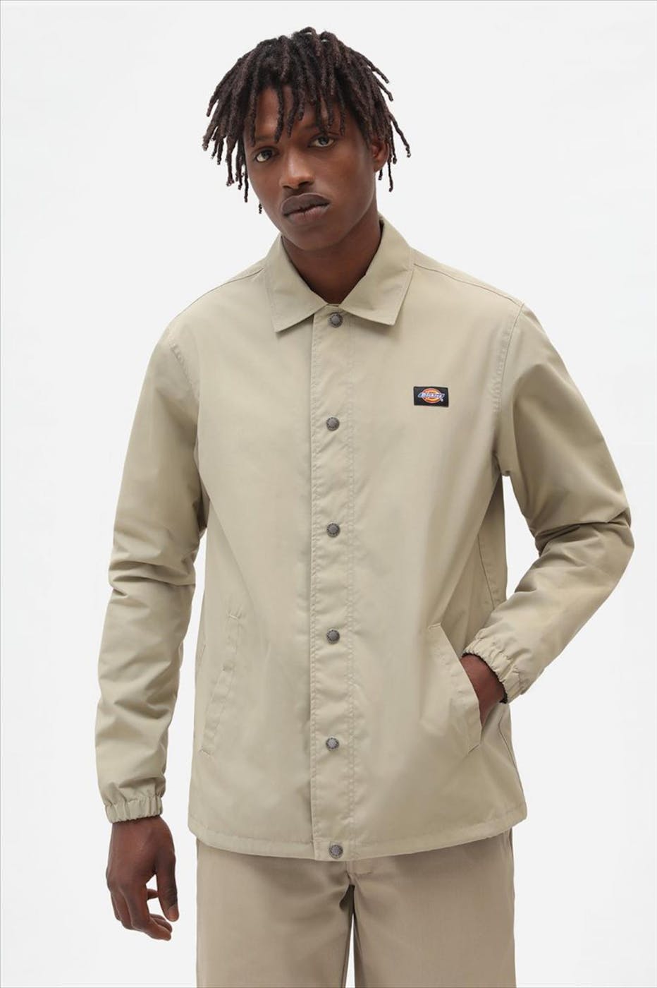 Dickies - Beige Oakport Coach jas