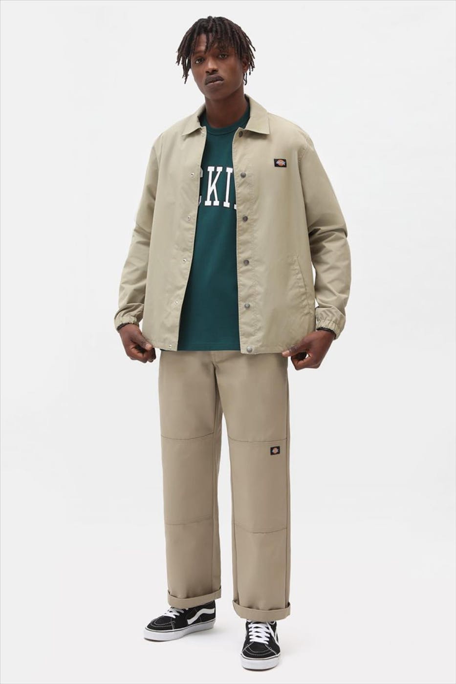 Dickies - Beige Oakport Coach jas