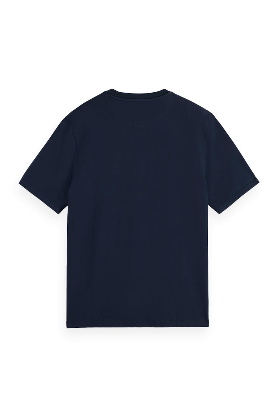 Scotch & Soda - Donkerblauwe Essential Logo T-shirt