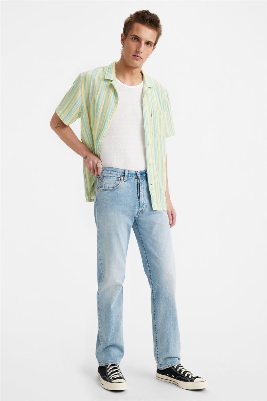 Levi's - Lichtblauwe 501 Original jeans