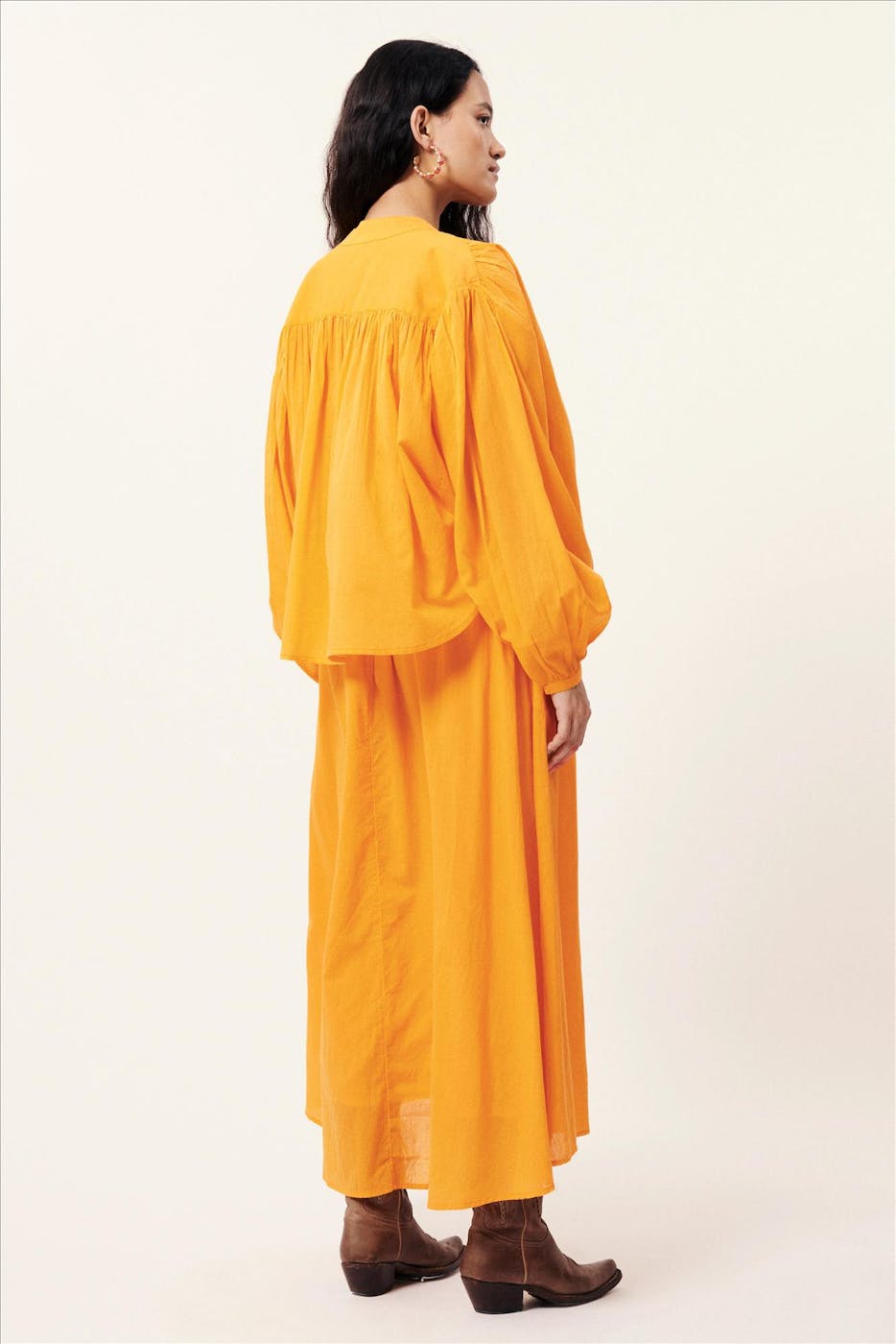FRNCH - Oranje Effie blouse
