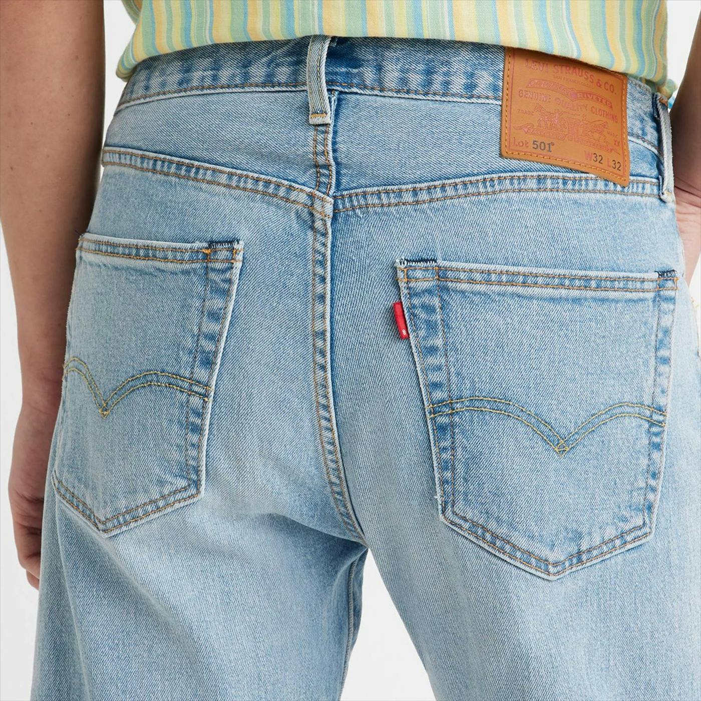 Levi's - Lichtblauwe 501 Original jeans