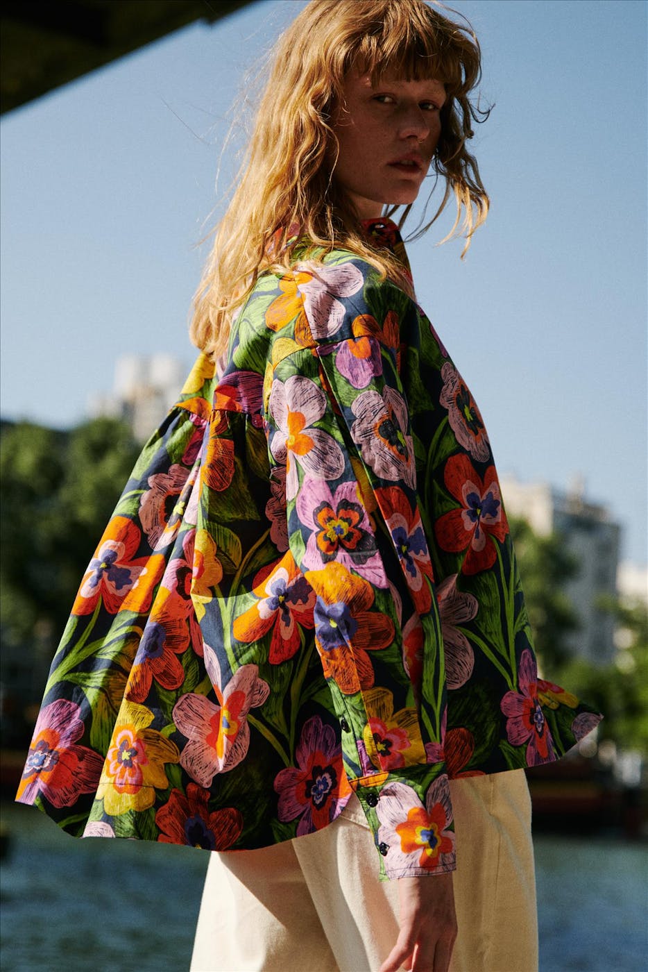 FRNCH - Multicolor Ariana blouse