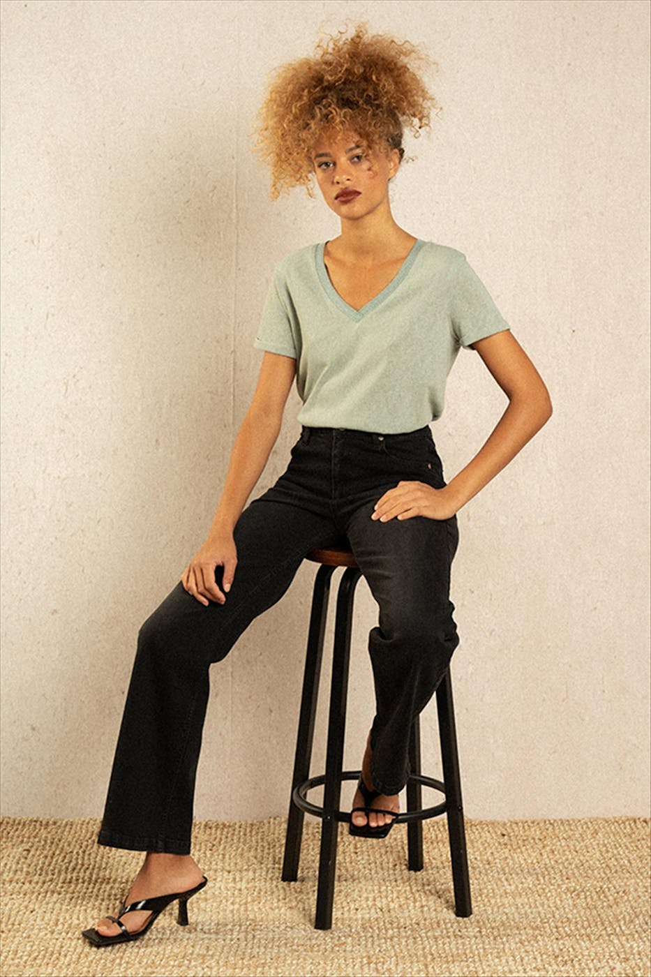 Grace & Mila - Groene Isidore T-shirt