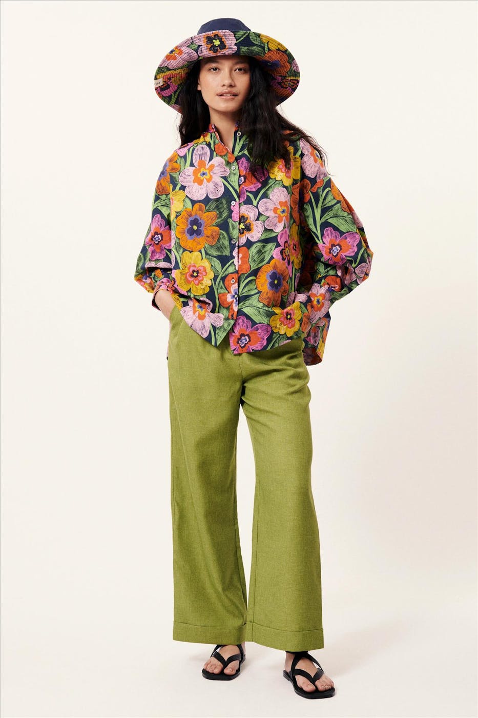 FRNCH - Multicolor Ariana blouse