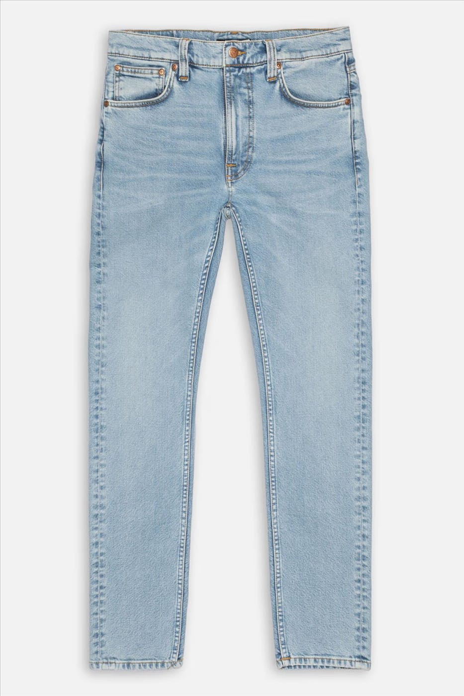 Nudie Jeans Co. - Lichtblauwe Lean Dean slim jeans