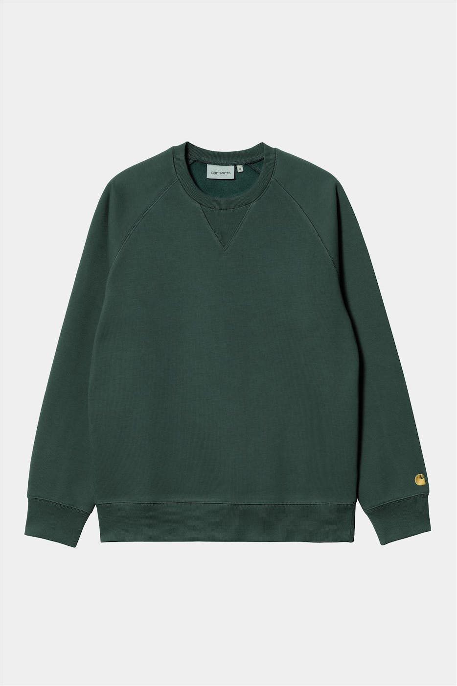 Carhartt WIP - Donkergroene Chase sweater