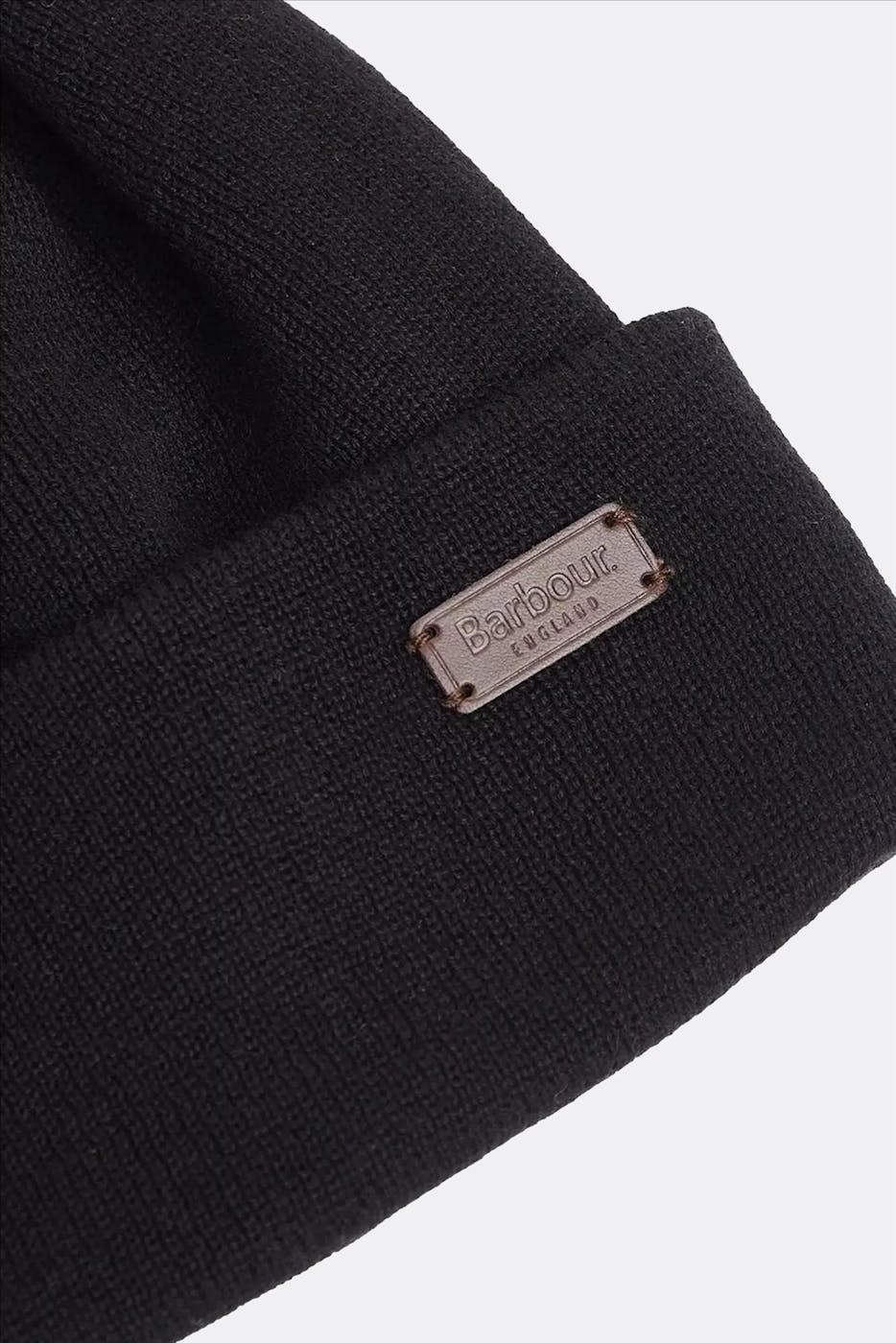 Barbour - Donkerblauwe Swinton & Galingale muts en sjaal giftset