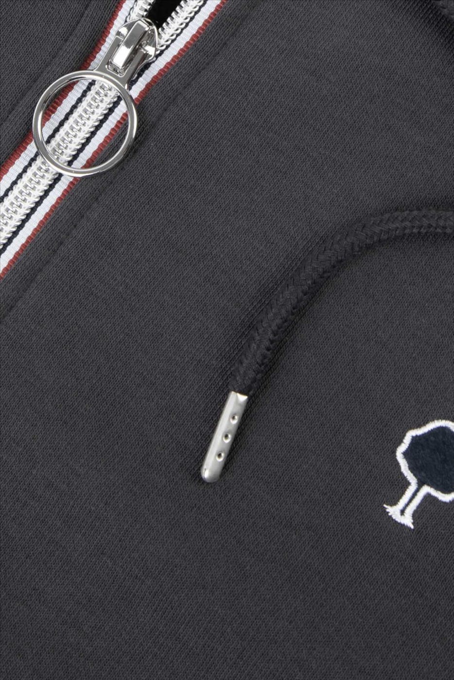 Faguo - Donkergrijze Mesnil hoodie