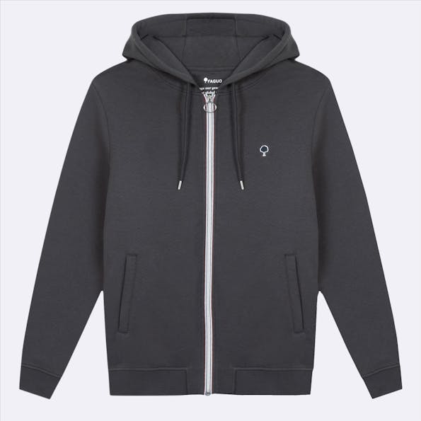 Faguo - Donkergrijze Mesnil hoodie