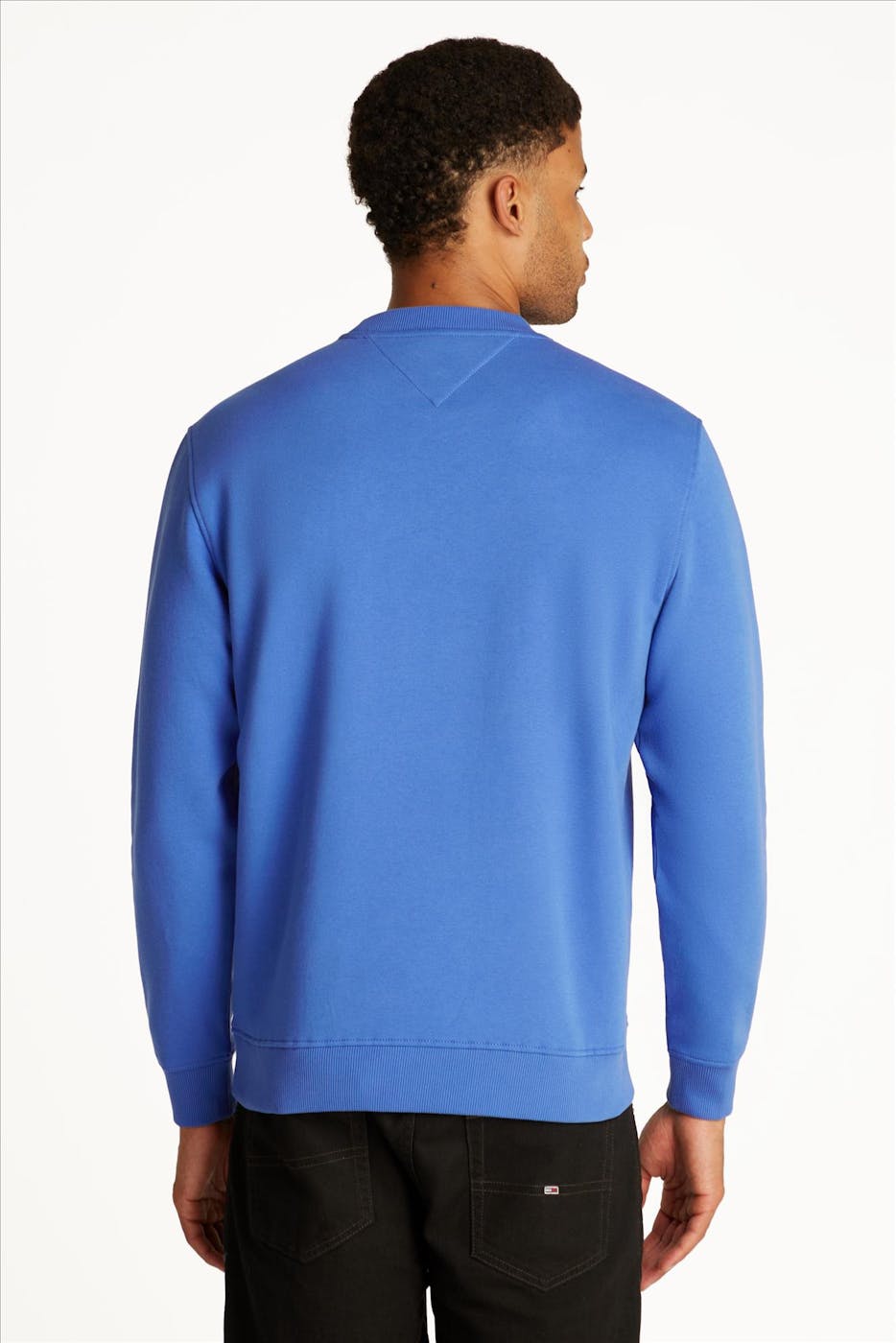 Tommy Jeans - Hemelsblauwe Crew sweater