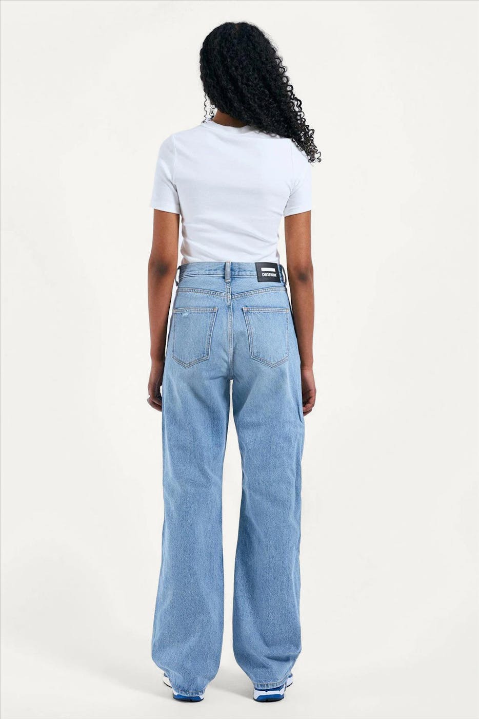 Dr. Denim - Blauwe Echo straight/wide jeans