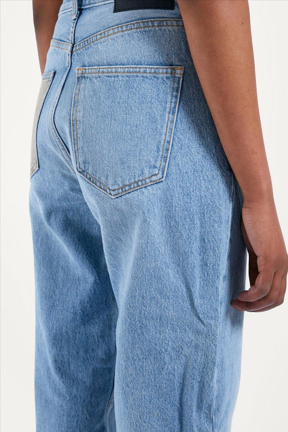 Dr. Denim - Blauwe Echo straight/wide jeans