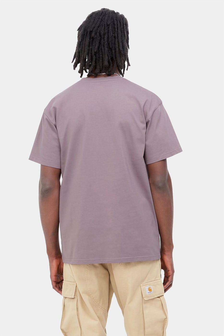 Carhartt WIP - Paarse Chase T-shirt