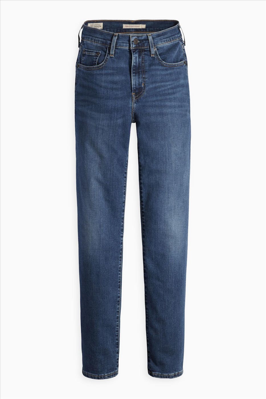 Levi's - Donkerblauwe 724 Slim Straight jeans