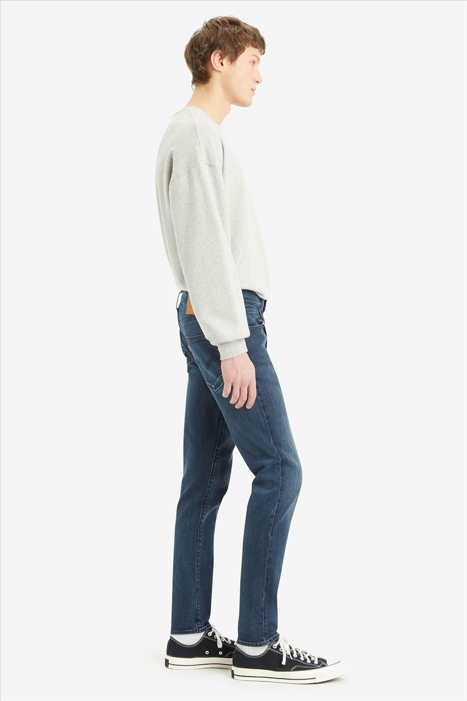Levi's - Donkerblauwe 512 slim taper jeans