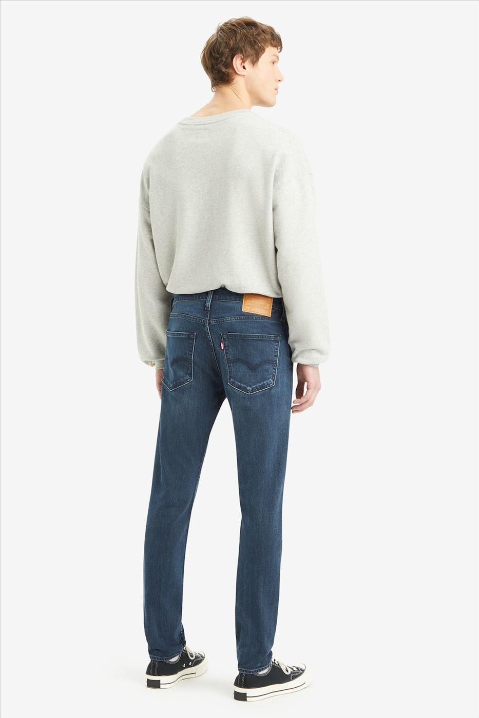 Levi's - Donkerblauwe 512 slim taper jeans