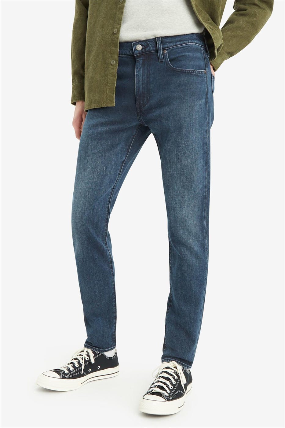 Levi's - Donkerblauwe 512 slim taper jeans