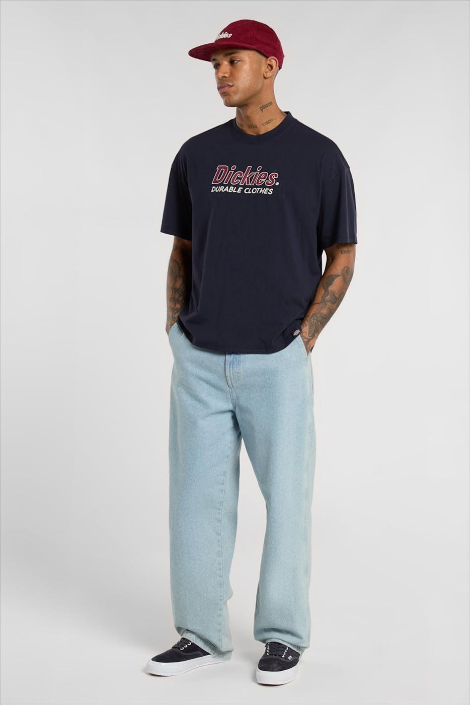Dickies - Donkerblauwe Willison T-shirt