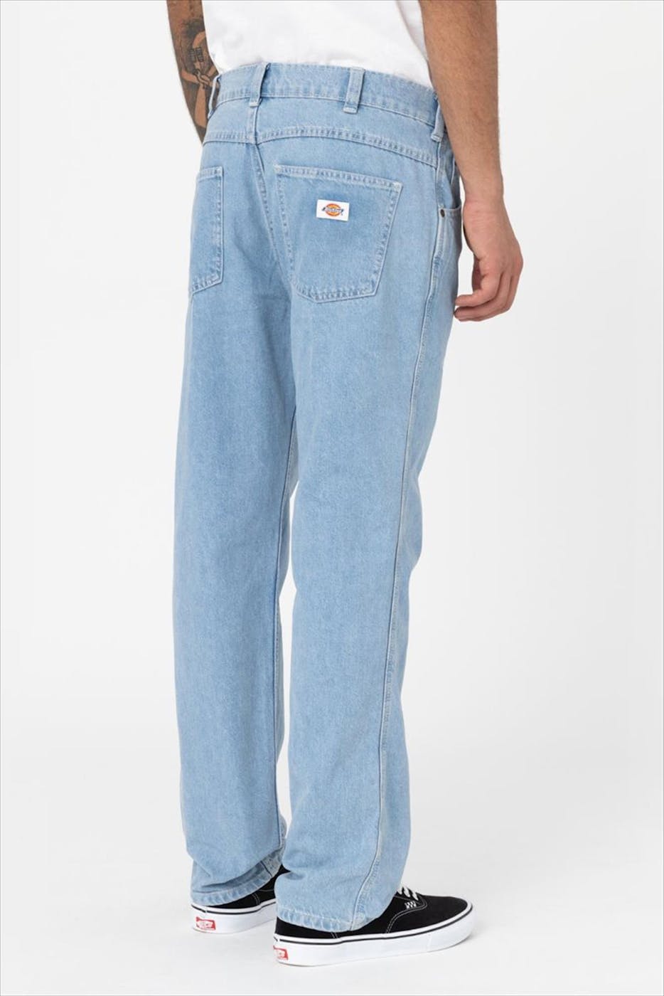 Dickies - Lichtblauwe 90's Houston jeansbroek