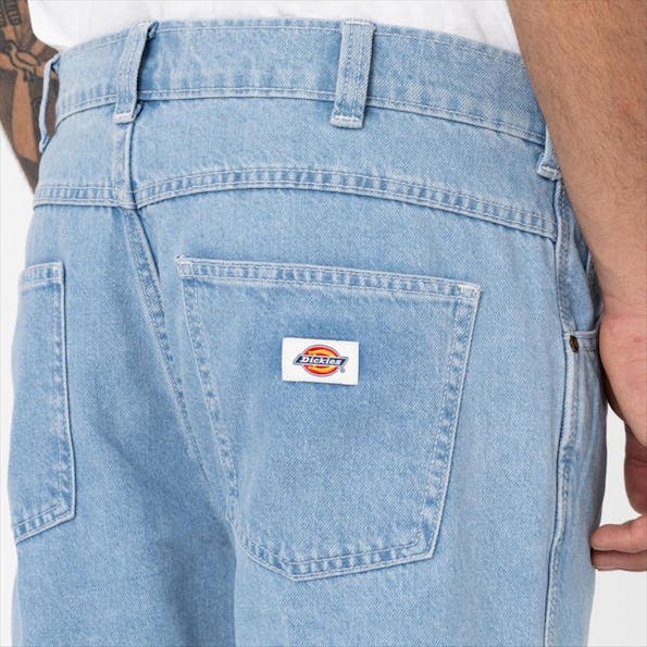 Dickies - Lichtblauwe 90's Houston jeansbroek