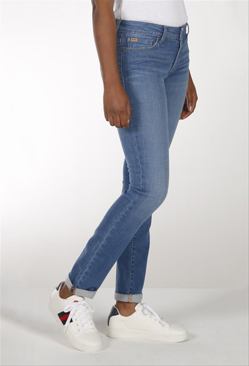Lee Cooper - Blauwe Bonnie Slim Fit jeans
