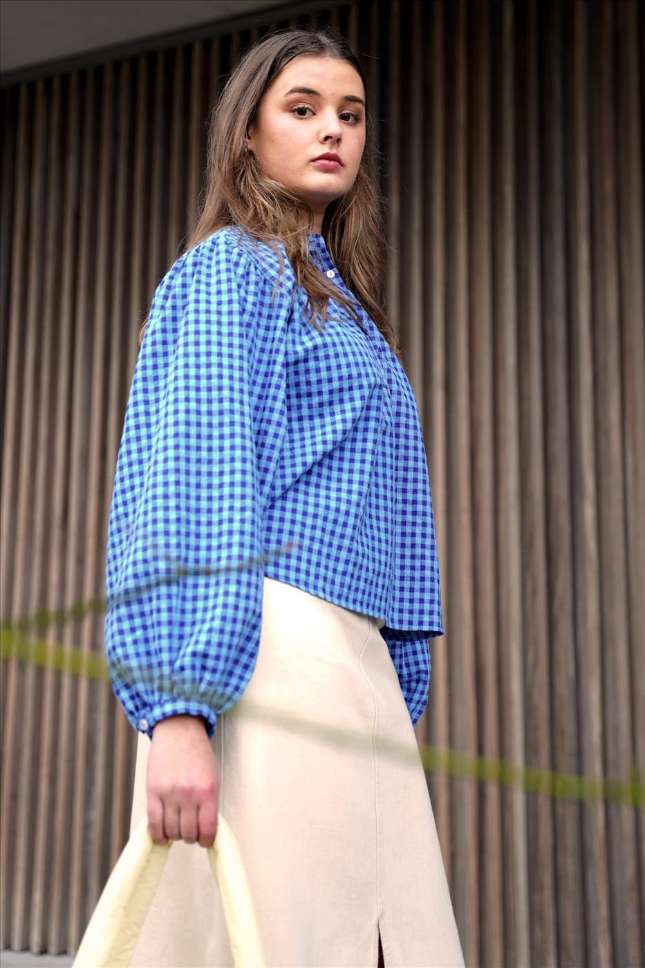 FRNCH - Blauwe Noura blouse