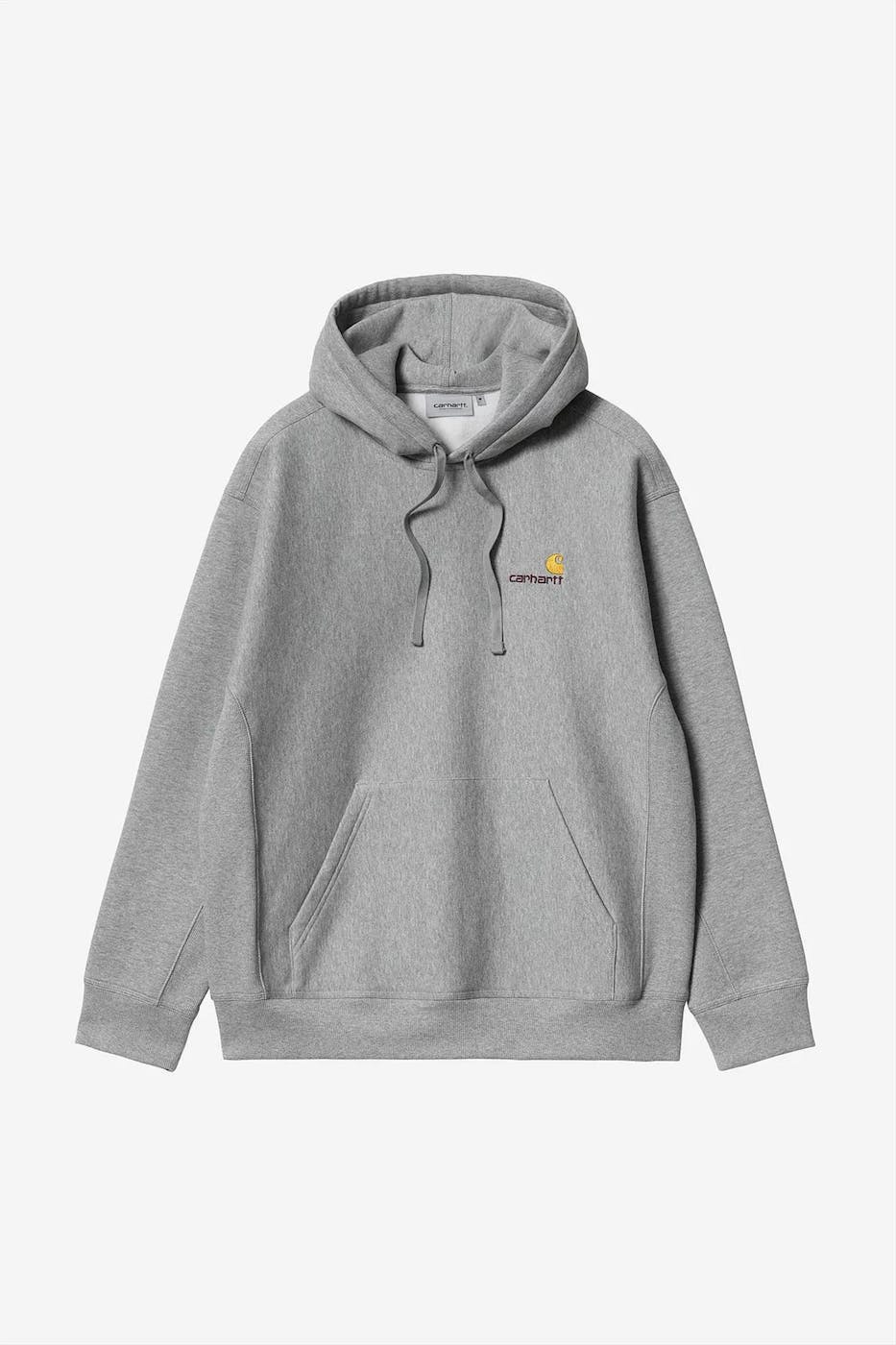 Carhartt WIP - Grijze American Script hoodie