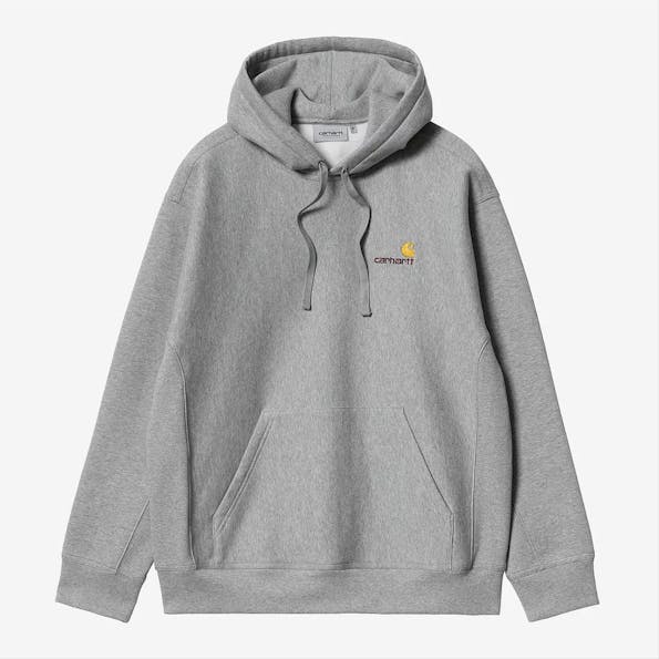 Carhartt WIP - Grijze American Script hoodie