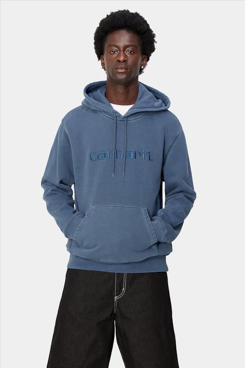 Carhartt WIP - Donkerblauwe Duster hoodie
