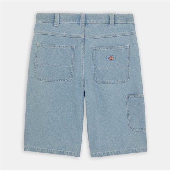 Dickies - Lichtblauwe Madison jeansshort/ jort