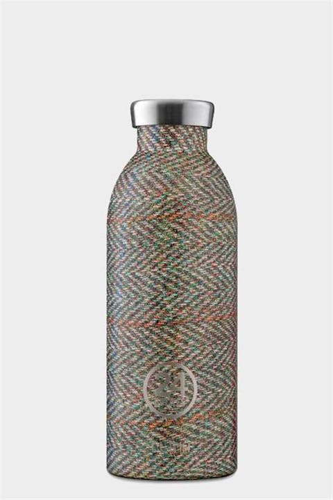 24 bottles - Kaki visgraat Clima Bottle thermo drinkfles - 500ml