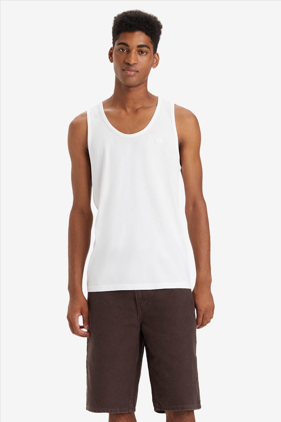 Levi's - Witte Housemark tanktop