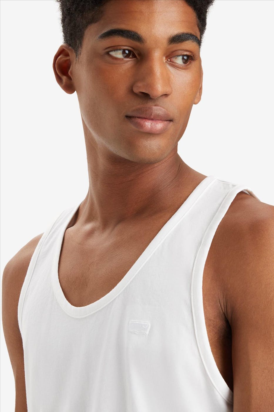 Levi's - Witte Housemark tanktop