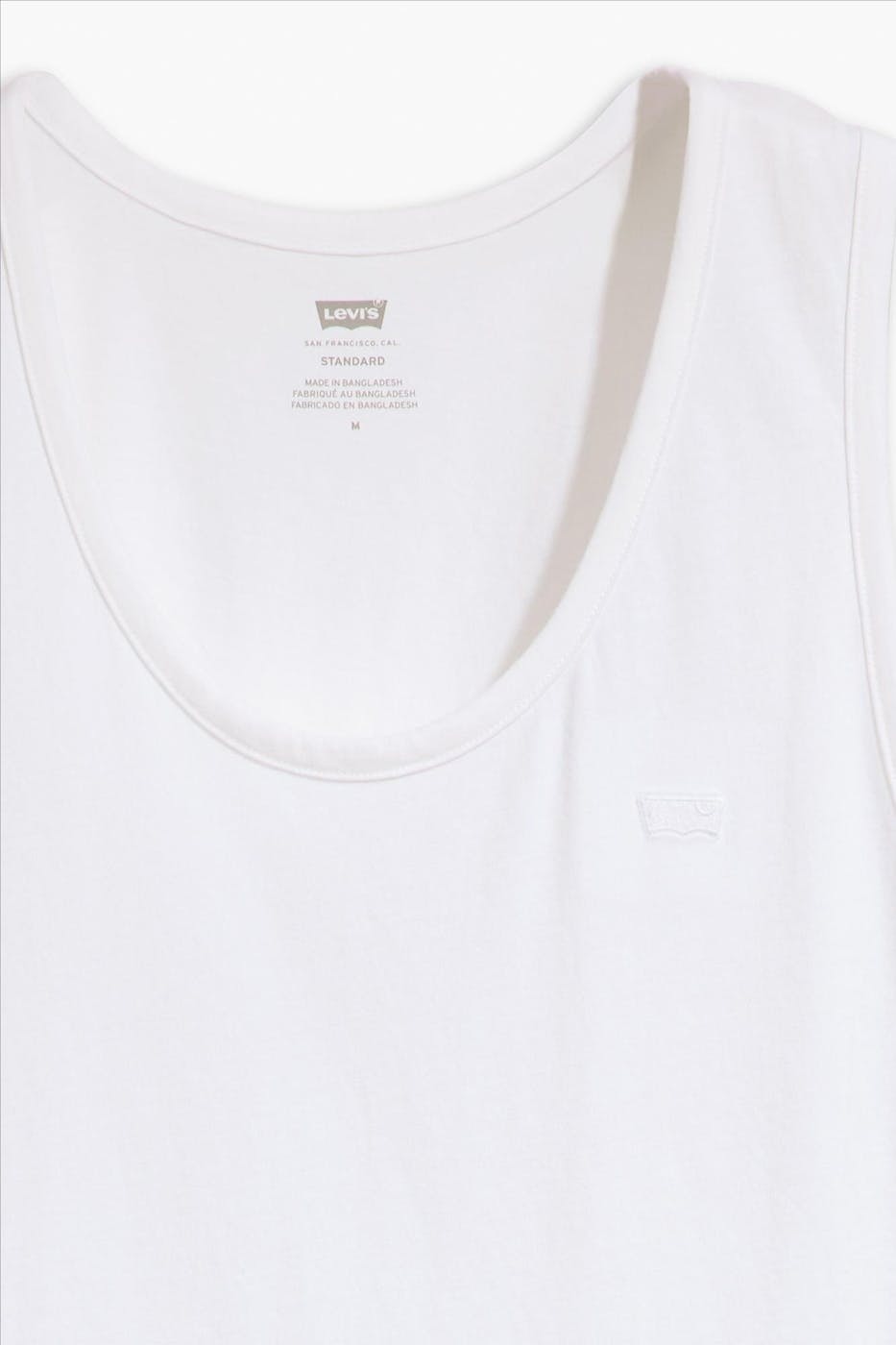 Levi's - Witte Housemark tanktop