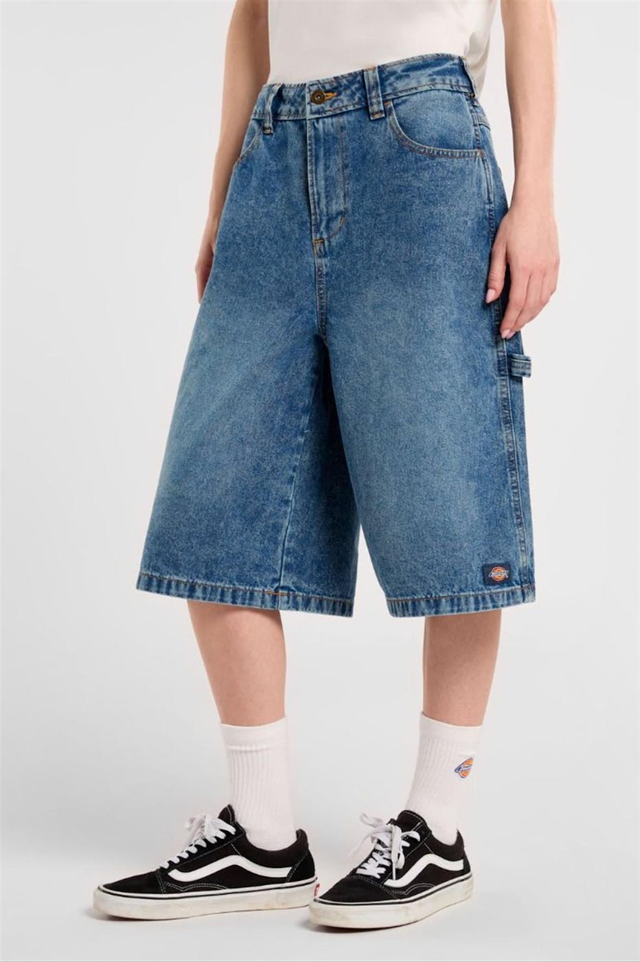 Dickies - Blauwe Carpenter Denim jort