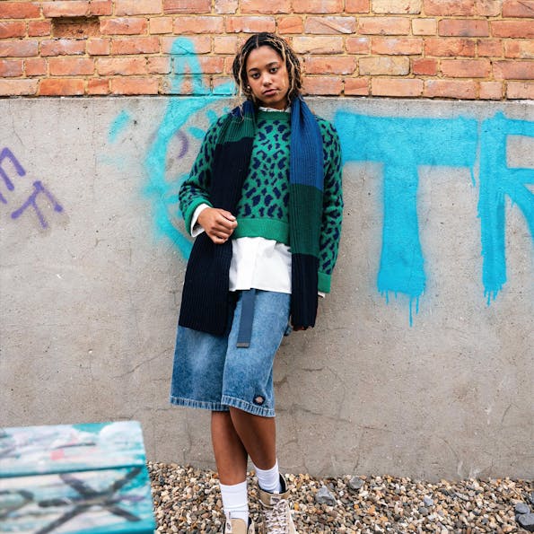 Dickies - Blauwe Carpenter Denim jort