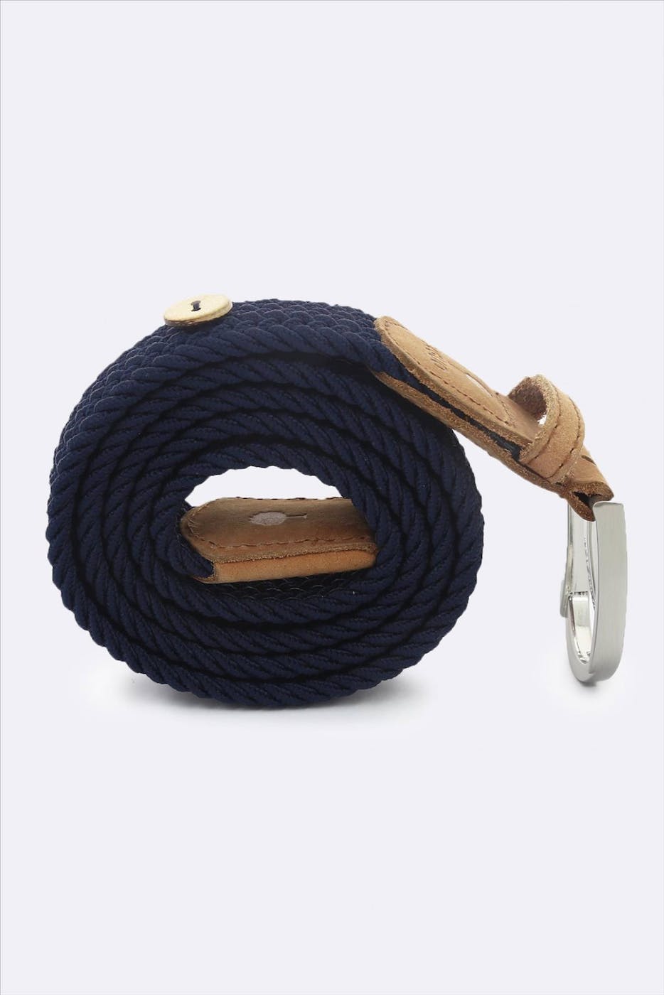 Faguo - Donkerblauwe Belt Syn Woven riem