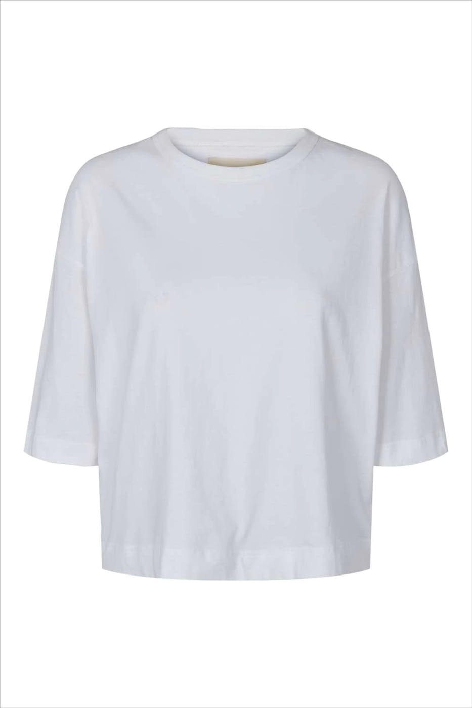 esmé studios - Witte Signe 2/4 Boxy T-shirt