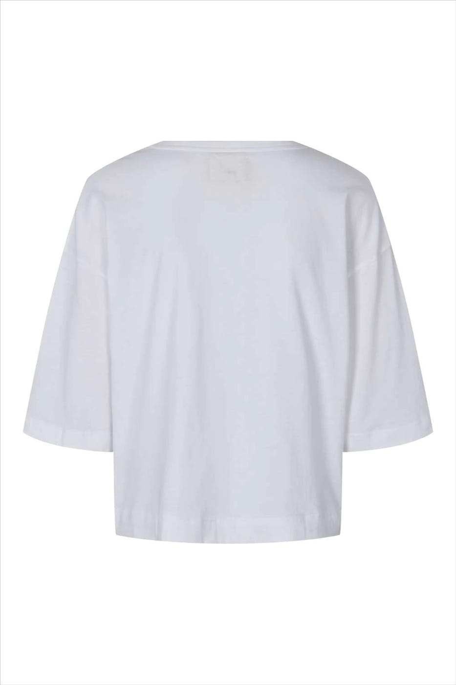 esmé studios - Witte Signe 2/4 Boxy T-shirt